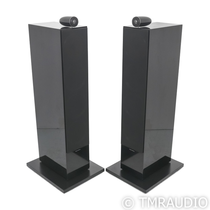 B&W CM10 S2 Floorstanding Speakers; Black Pair