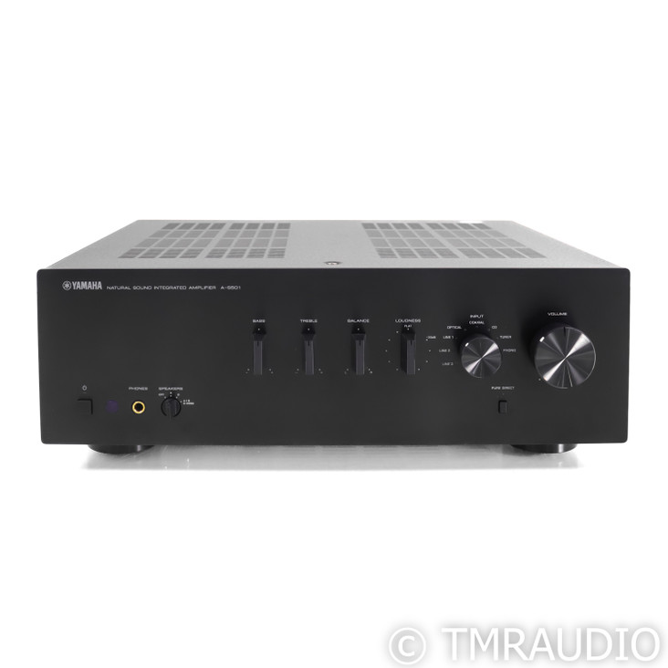Yamaha A-S501 Stereo Integrated Amplifier; MM Phono