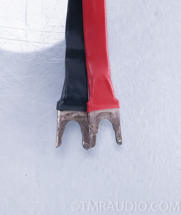 Alpha Core Goertz Python Silver Bi-Wire Speaker Cables; 8' Pair