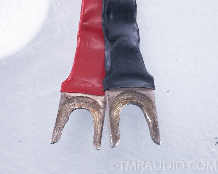 Alpha Core Goertz Python Silver Bi-Wire Speaker Cables; 8' Pair