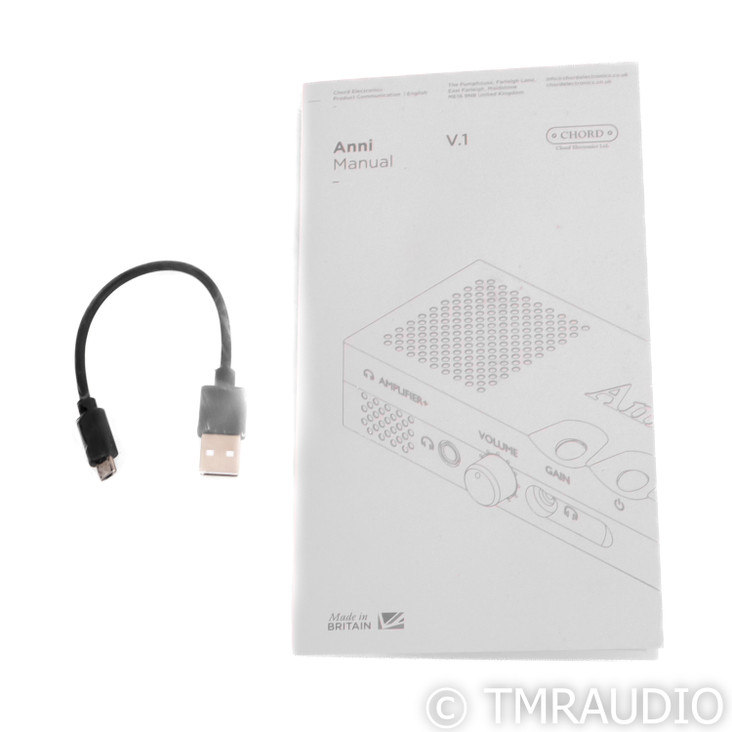 Chord Electronics Anni Desktop Integrated Amplifier (2/3)