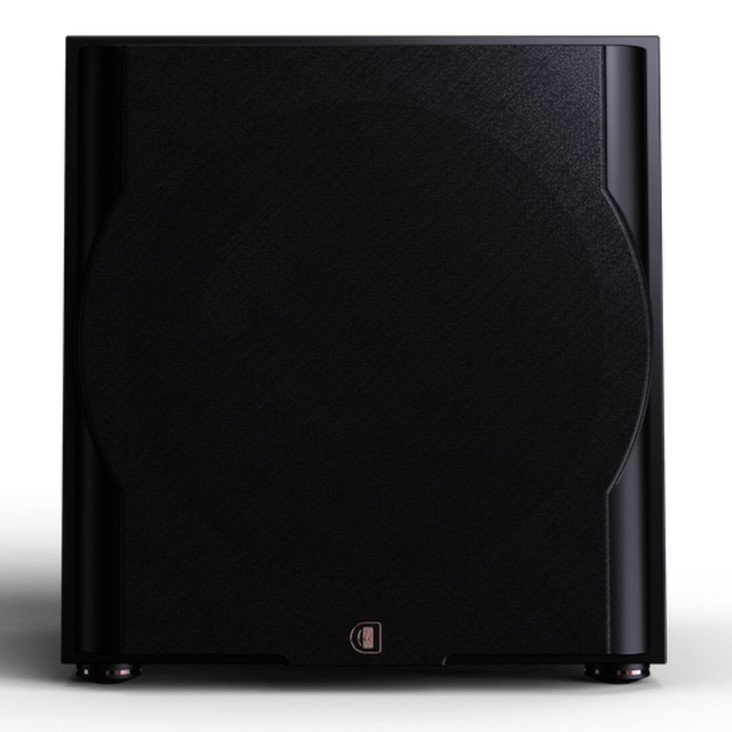 Perlisten R15s Powered Subwoofer front view with grill
