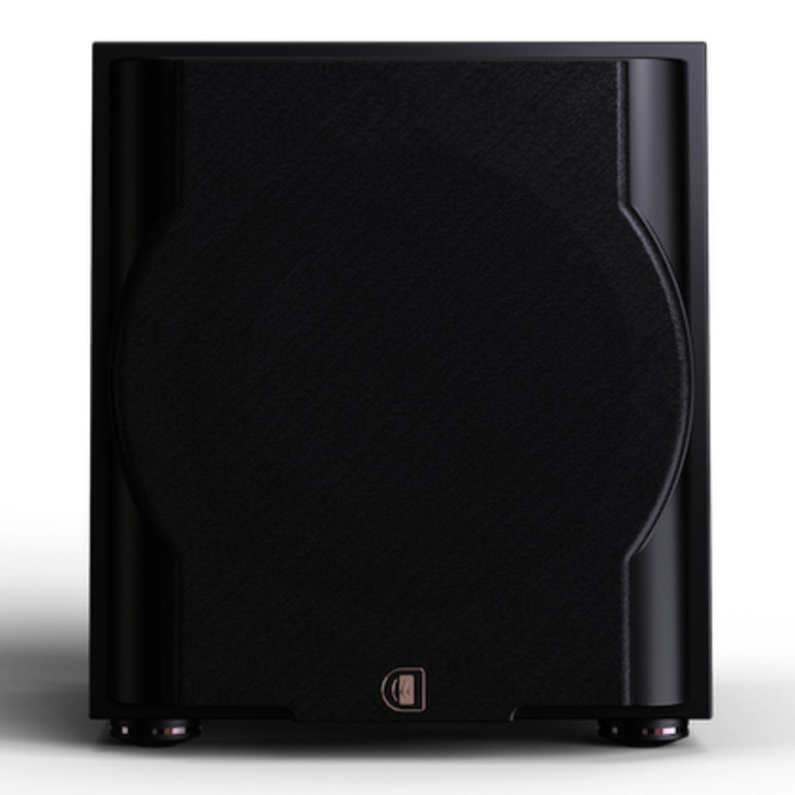 Perlisten R10s Powered Subwoofer front view with grill