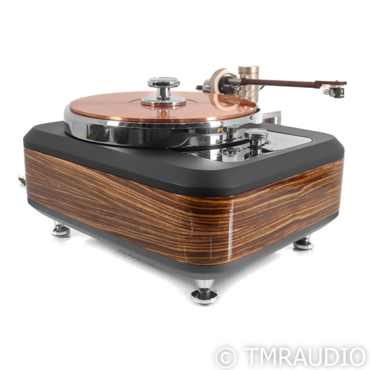 Torqueo T-34 Exclusive Compact Turntable; Zebrano; Grado XC+