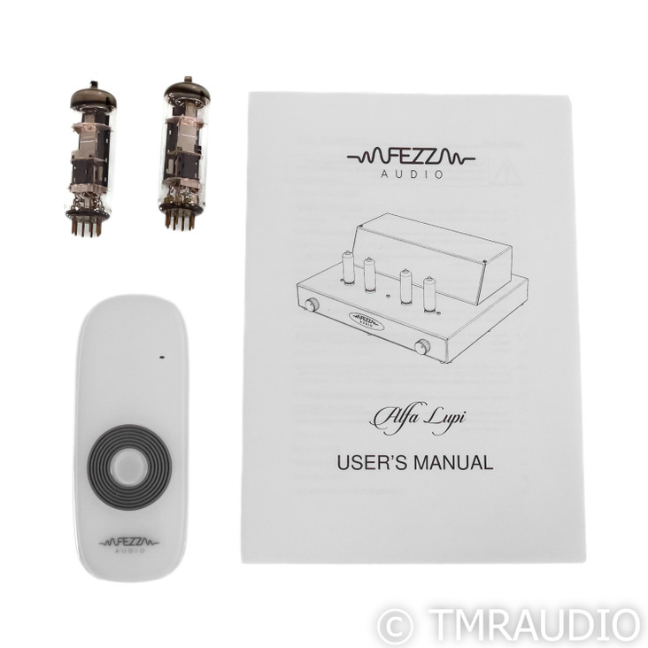 Fezz Audio Alfa Lupi Stereo Tube Integrated Amplifier; Legacy (Unused w/ Warranty)