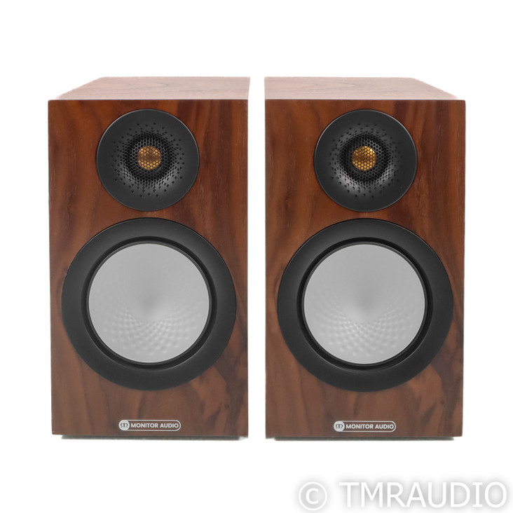 Monitor Audio Silver 50 7G Bookshelf Speakers; Walnut Pair