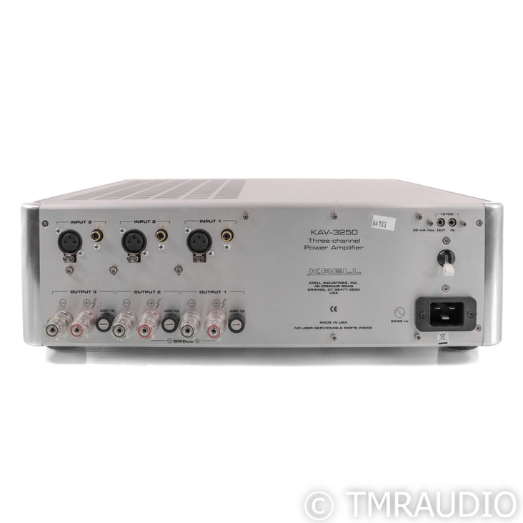 Krell KAV-3250 Three Channel Power Amplifier; KAV3250