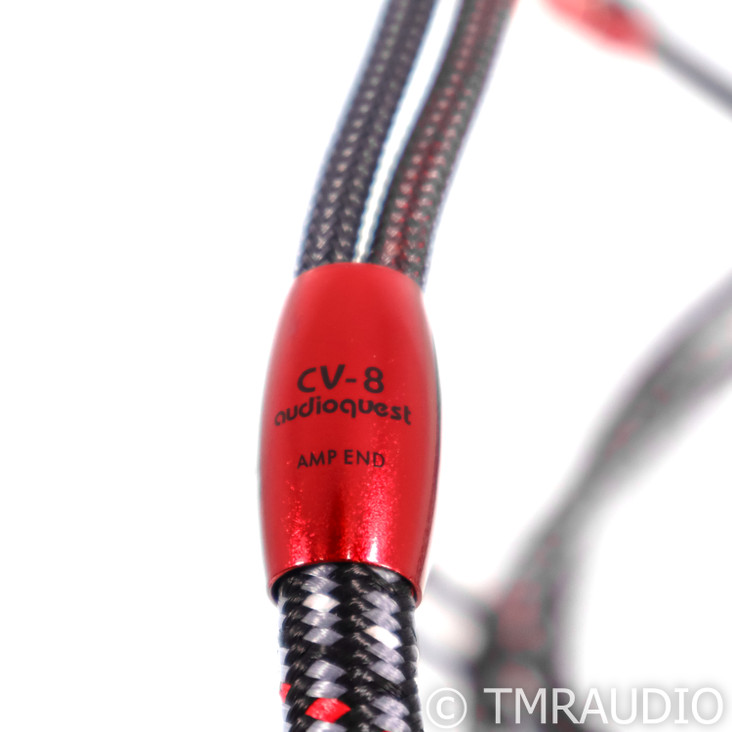 AudioQuest CV-8 Hyperlitz Speaker Cables; 8ft Pair (SOLD2)