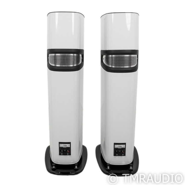 Focal Sopra No. 2 Floorstanding Speakers; Carrara White Pair (Used)