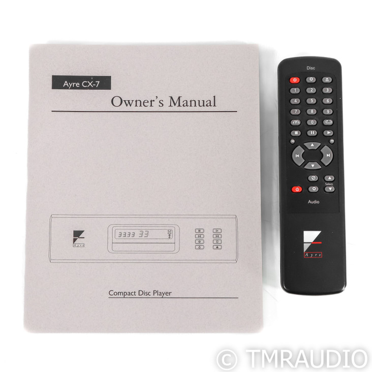 Ayre Acoustics CX-7eMP CD Player (SOLD)