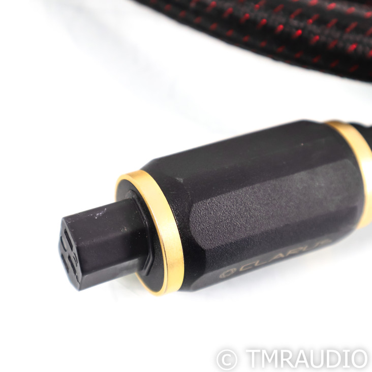 Clarus Cable Crimson High Current Power cable; 12ft AC Cord (SOLD)