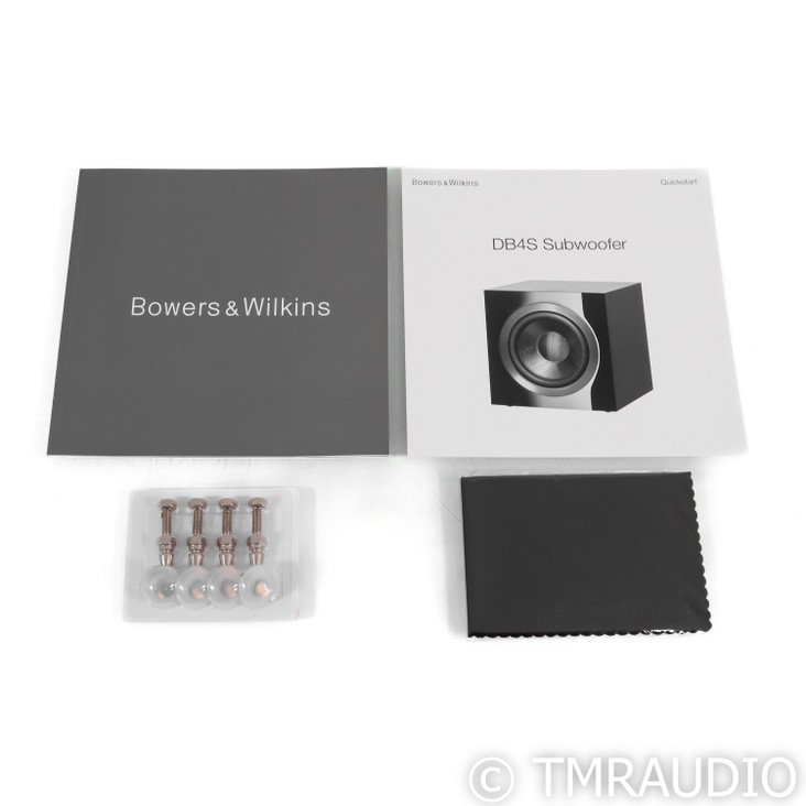 B&W DB4S 10" Powered Subwoofer; Gloss Black
