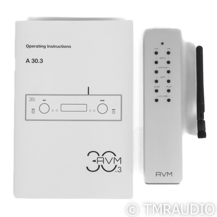 AVM A 30.3 Stereo Integrated Amplifier (Demo w/ Warranty) 