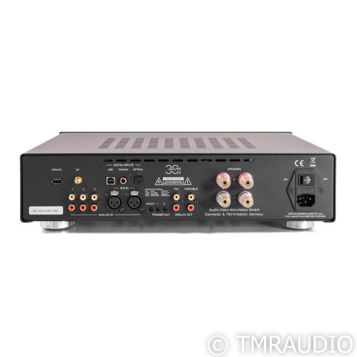 AVM A30.3 Stereo Integrated Amplifier (SOLD)