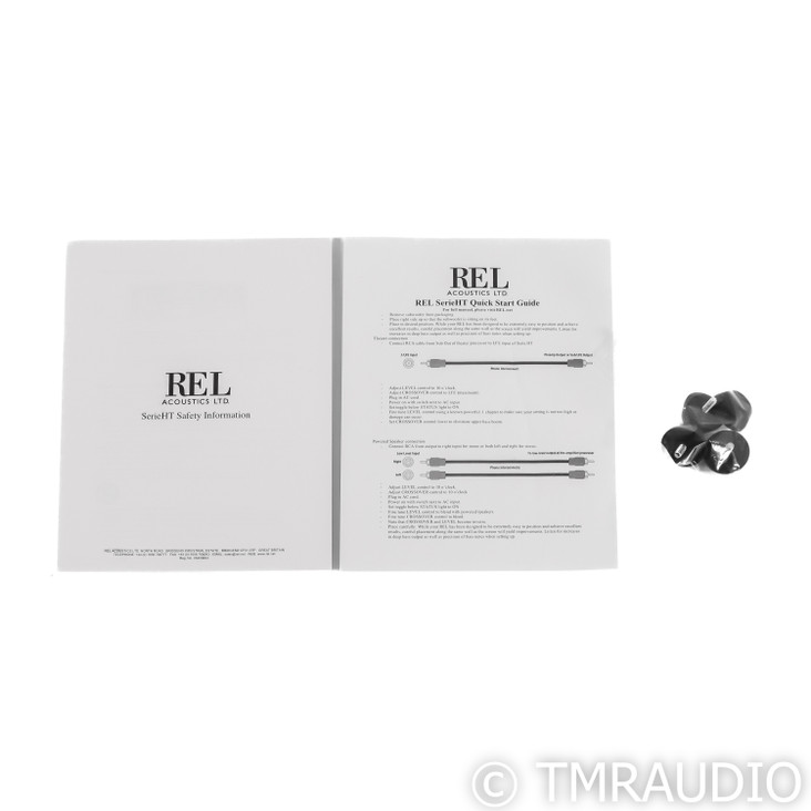 REL HT/1205 12" Powered Subwoofer; Black