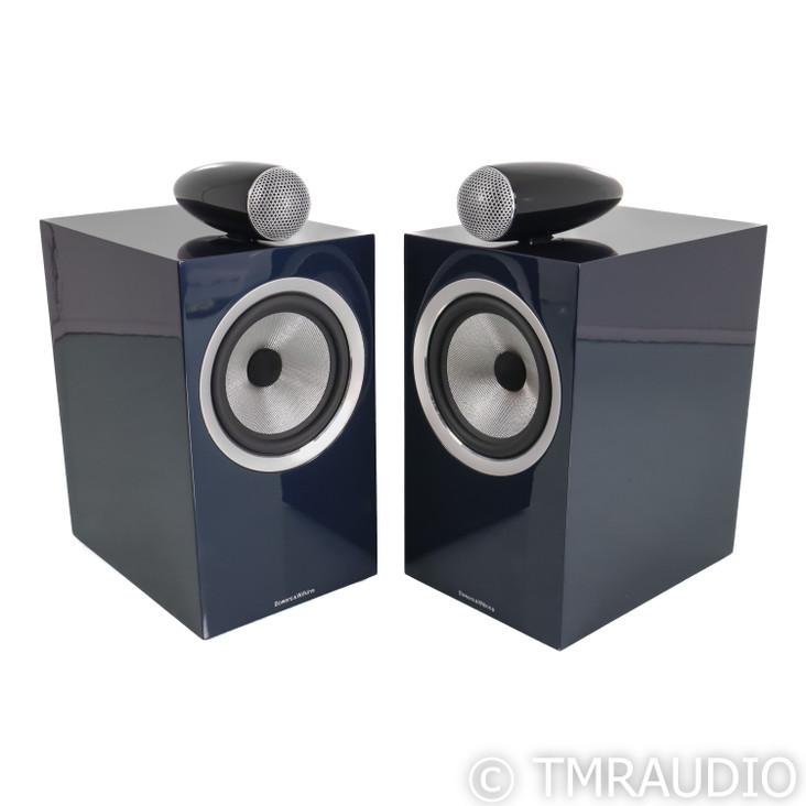 B&W 705 Signature Bookshelf Speakers; Midnight Blue Pair