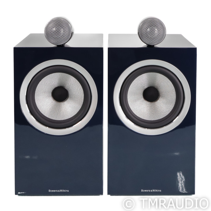 B&W 705 Signature Bookshelf Speakers; Midnight Blue Pair