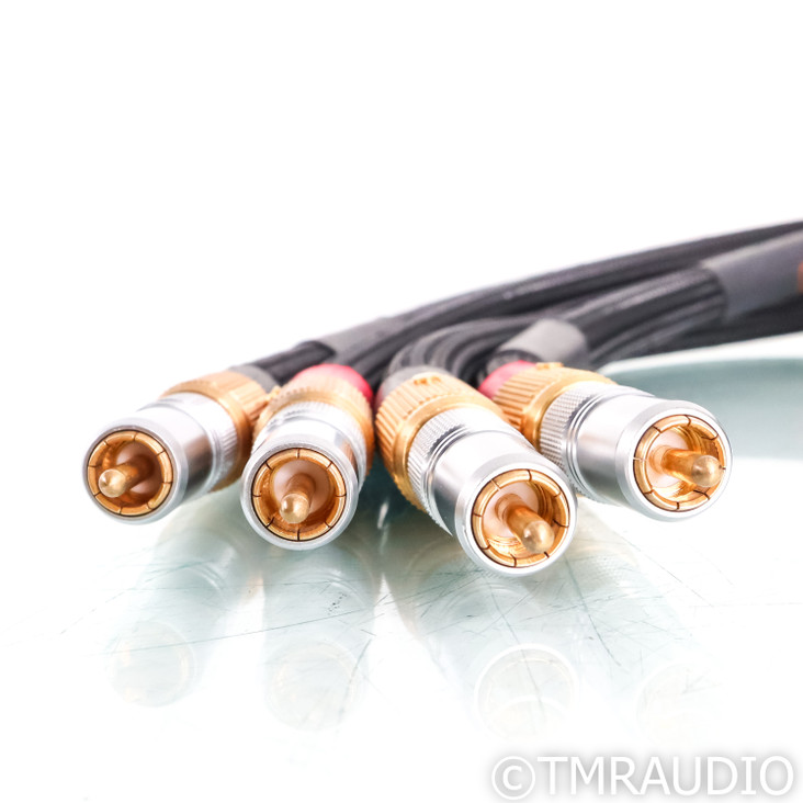 Cable Research Lab Bronze RCA Cables; 2m Pair Interconnects