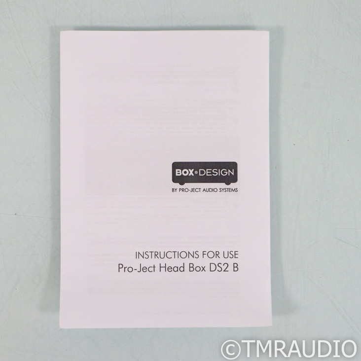 Pro-Ject Head Box DS2 B Headphone Amplifier