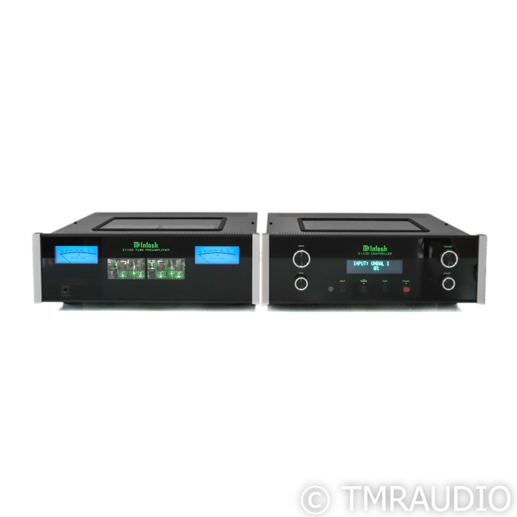 McIntosh C1100T Tube Preamplifier with C1100C Controller; MM & MC Phono