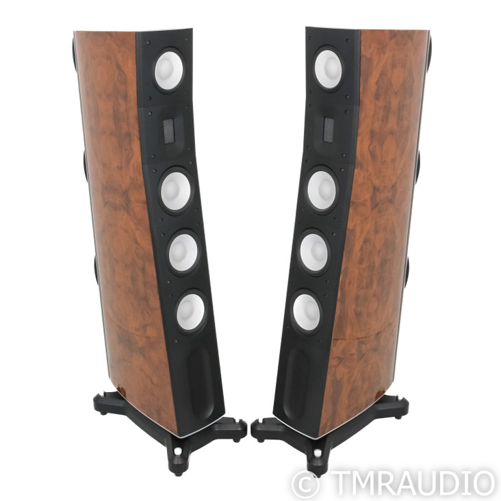 Raidho Acoustics C3.2 Floorstanding Speakers; Burled Walnut Pair