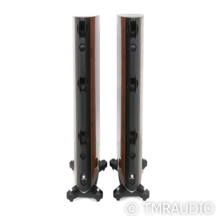 Raidho Acoustics C3.2 Floorstanding Speakers; Burled Walnut Pair