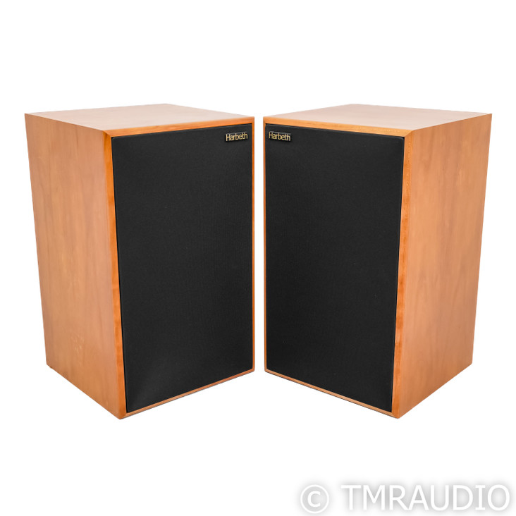 Harbeth M30.1 35th Anniversary Bookshelf Speakers; Cherry Pair