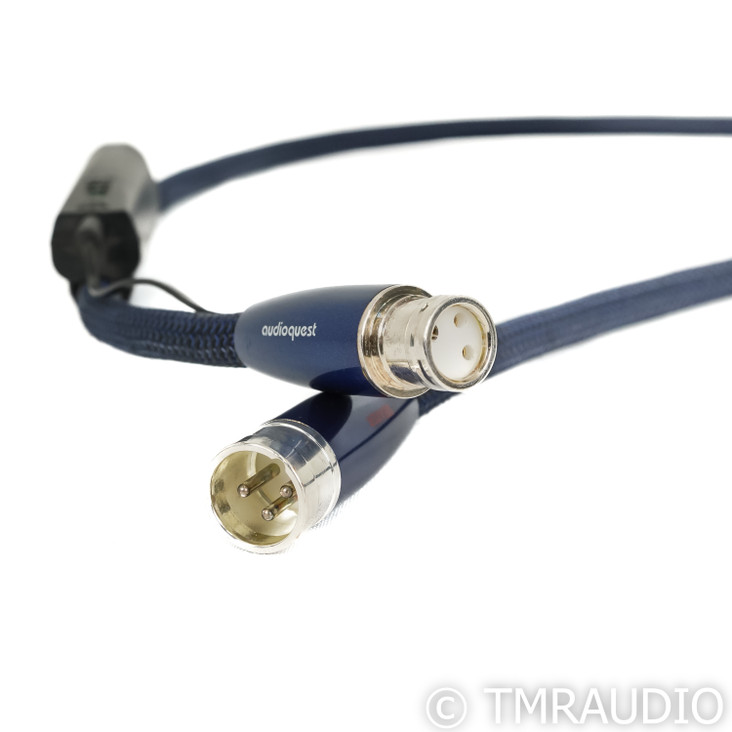 AudioQuest Water XLR Cables; 1m Pair Balanced Interconnects (1/9)