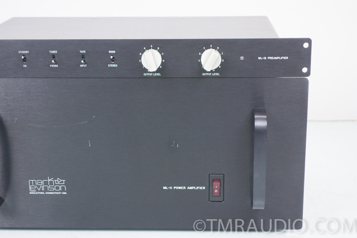 Mark Levinson ML-12 Preamplifier & ML-11 Amplifier