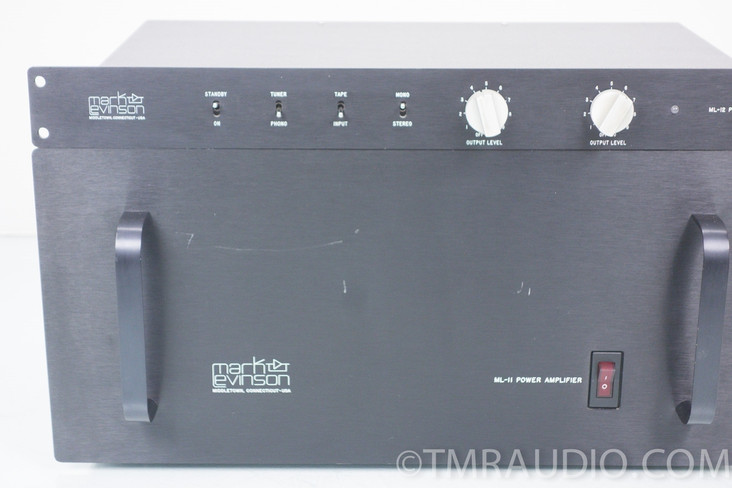 Mark Levinson ML-12 Preamplifier & ML-11 Amplifier