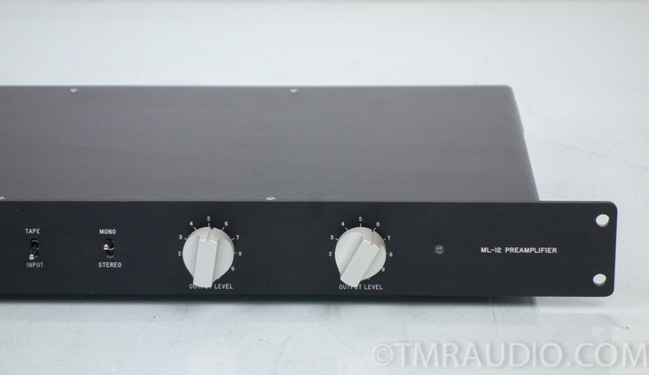 Mark Levinson ML-12 Preamplifier & ML-11 Amplifier