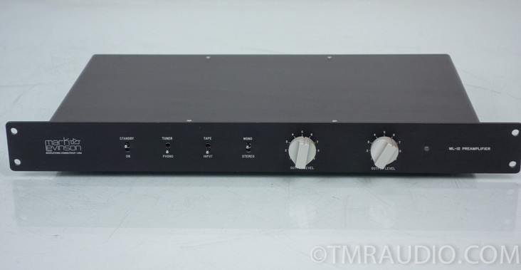 Mark Levinson ML-12 Preamplifier & ML-11 Amplifier