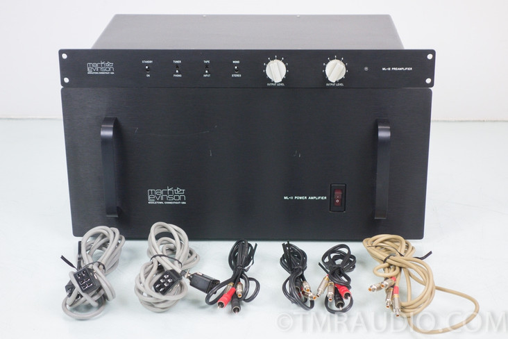 Mark Levinson ML-12 Preamplifier & ML-11 Amplifier