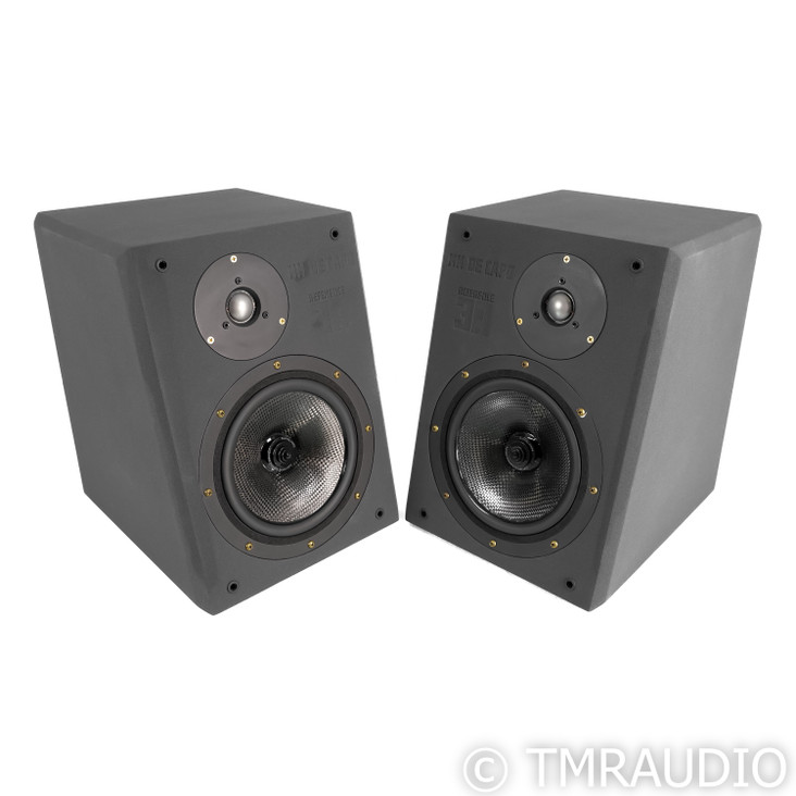 Reference 3A MM De Capo BE Bookshelf Speakers; Grey Suede Pair