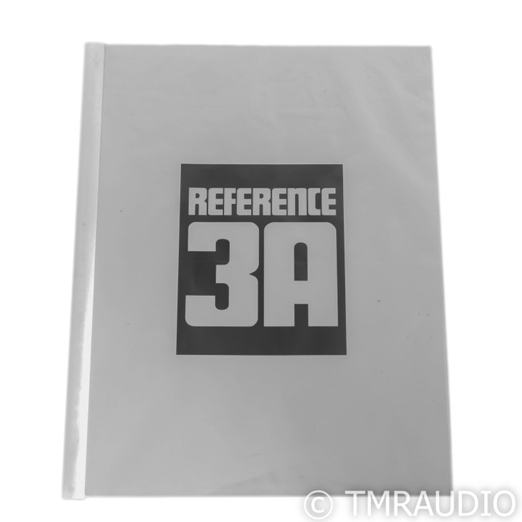 Reference 3A MM De Capo BE Bookshelf Speakers; Grey Suede Pair (SOLD)