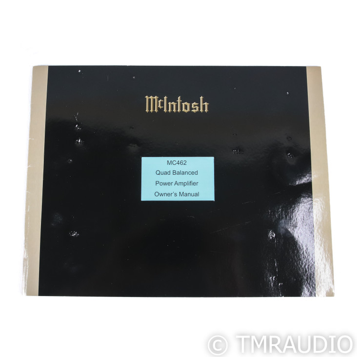 McIntosh MC462 Stereo Power Amplifier (SOLD2)