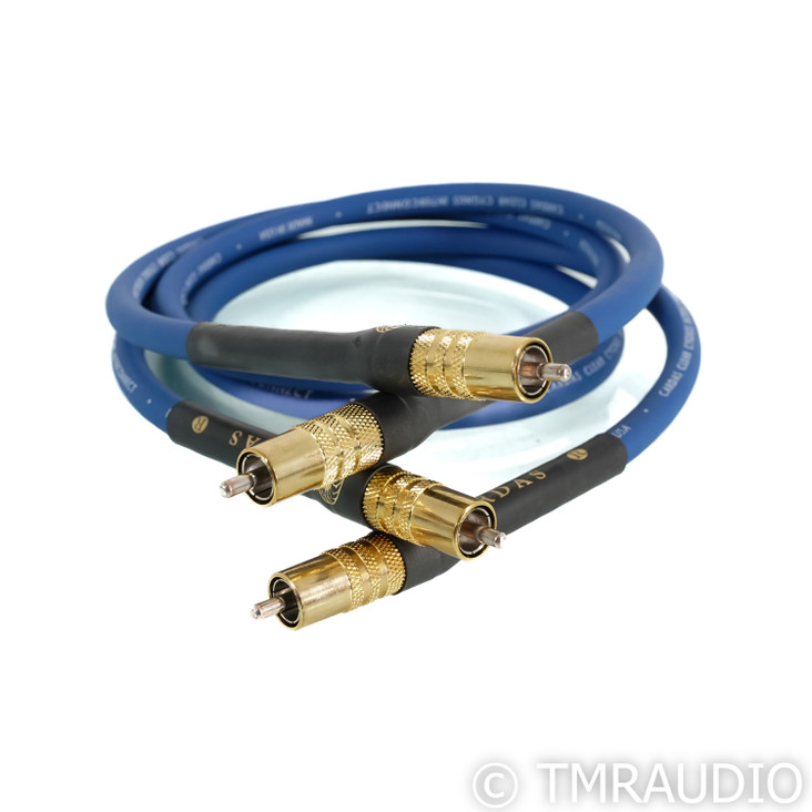 Cardas Audio Clear Cygnus RCA Cables; 1m Pair Interconnects