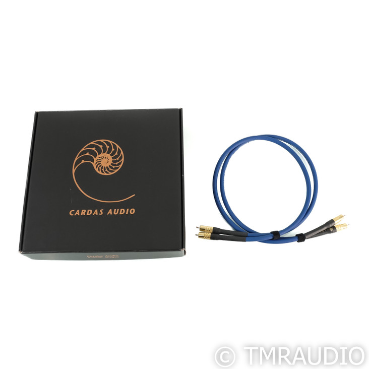 Cardas Audio Clear Cygnus RCA Cables; 1m Pair Interconnects