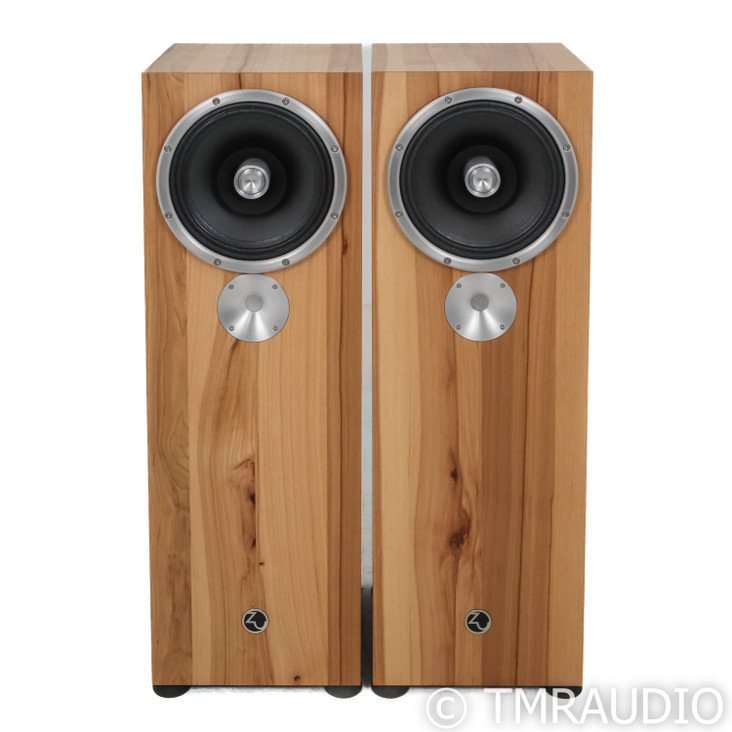 Zu Omen Dirty Weekend MkII Floorstanding Speakers; Hickory Pair; Clarity Caps