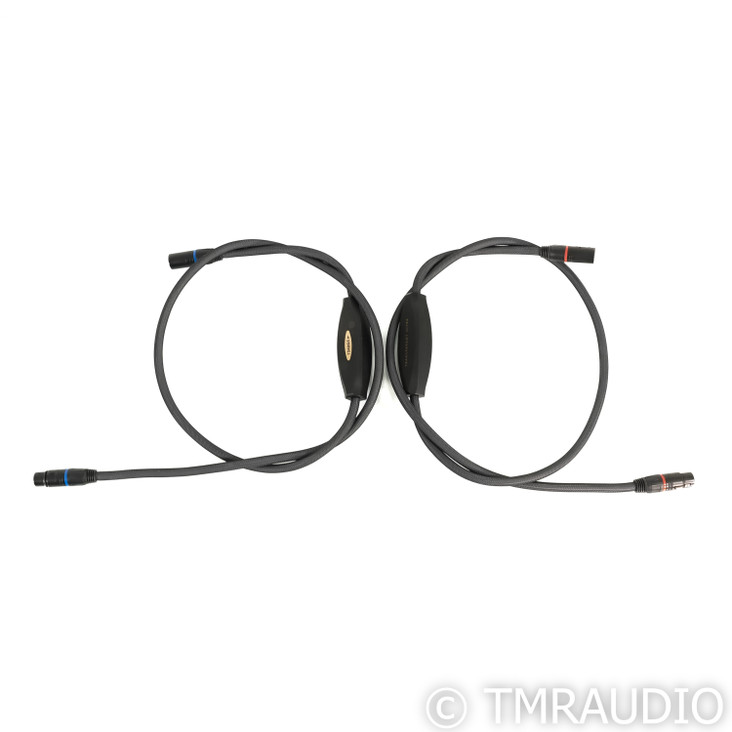 Transparent Audio Ultra XLR Cables; G5; 1.5m Pair Balanced Interconnects