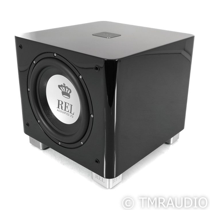 REL Acoustics REL T/9x 10" Powered Subwoofer; High Gloss Black (SOLD2)