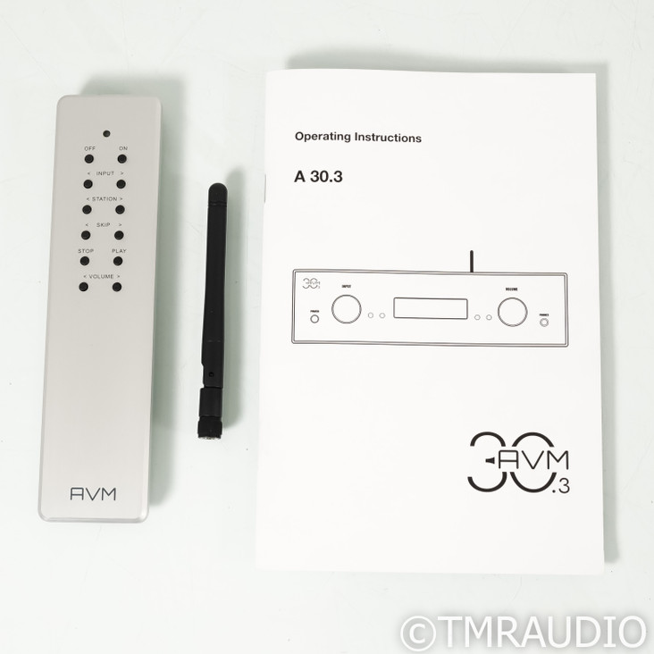 AVM A30.3 Stereo Integrated Amplifier (SOLD2)