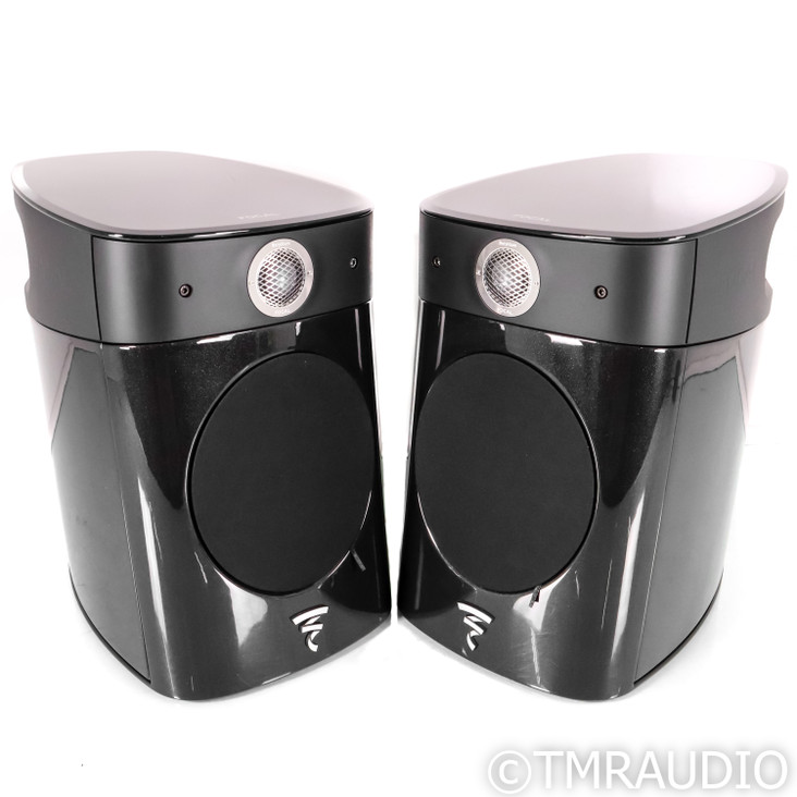 Focal Sopra No. 1 Bookshelf Speakers; Black High Gloss Pair (Used)