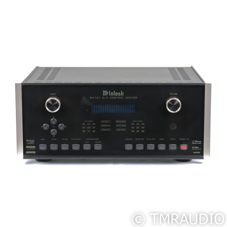 McIntosh MX121 7.1-Channel Home Theater Processor; MM Phono