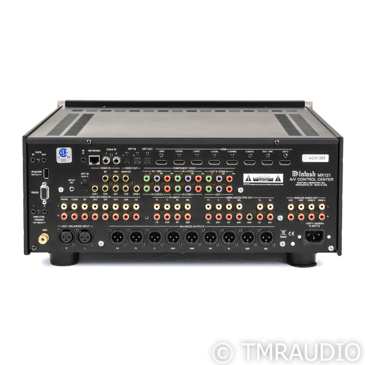 McIntosh MX121 7.1-Channel Home Theater Processor; MM Phono