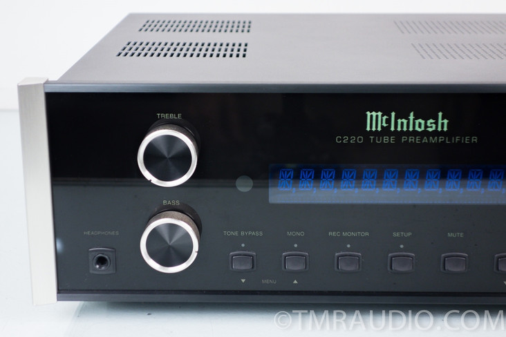 McIntosh C220 Stereo Tube Preamplifier with Phono; C-220 Preamp