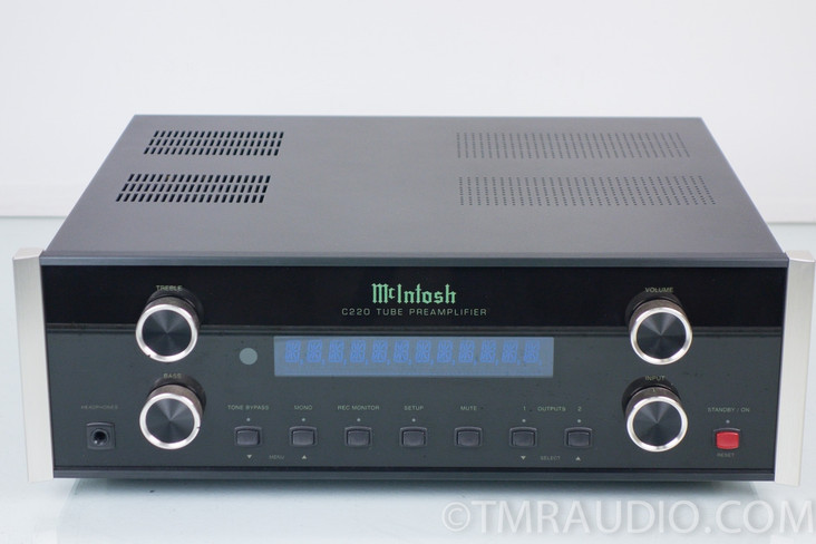 McIntosh C220 Stereo Tube Preamplifier with Phono; C-220 Preamp