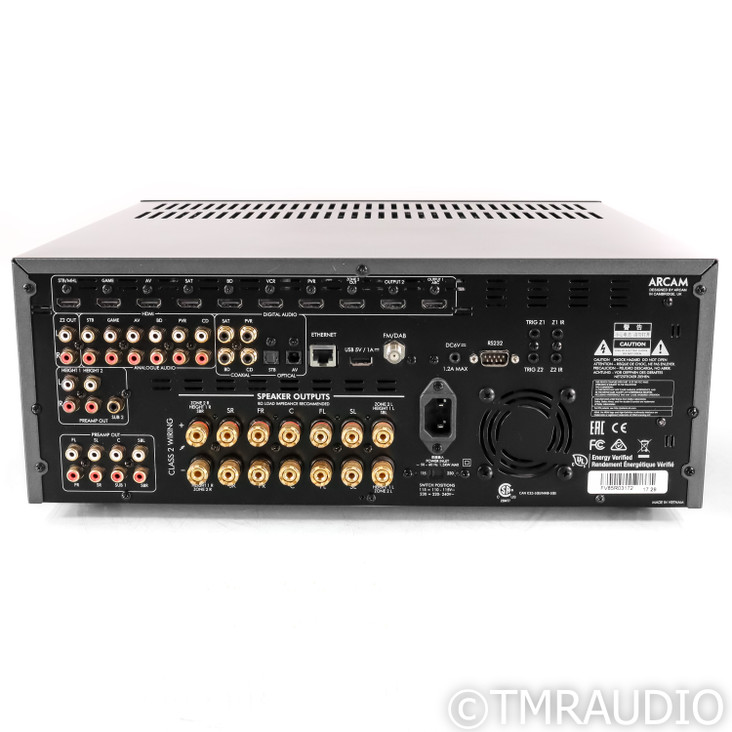 Arcam FMJ AVR850 7.1 Channel Home Theater Receiver 