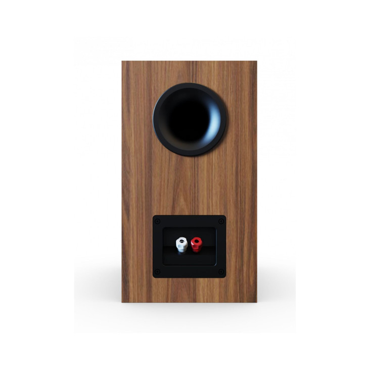 ELAC Debut 3.0 DB53 Bookshelf Speakers, walnut