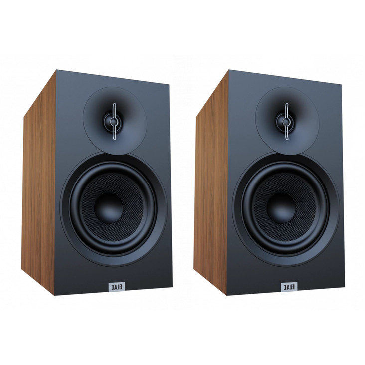 ELAC Debut 3.0 DB63 Bookshelf Speakers walnut